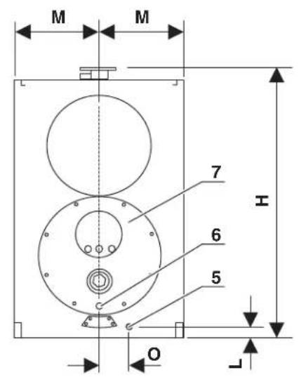 BUDERUS SB625WS - Raccordements hydrauliques - 1