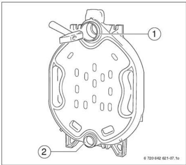 BUDERUS Logano G315 - Assemblage des memlons du bloc chaudière (livraison par éléments séparés) - 4