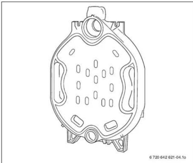 BUDERUS Logano G315 - Disposition des éléments de chaudière dans le bloc (livraison par éléments séparés) - 2