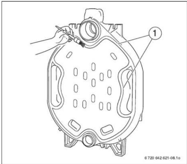 BUDERUS Logano G315 - Assemblage des memlons du bloc chaudière (livraison par éléments séparés) - 5