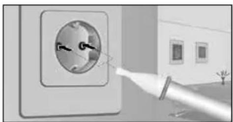Laserliner ActivePen - Sähköjännitteen paikallistaminen - 1