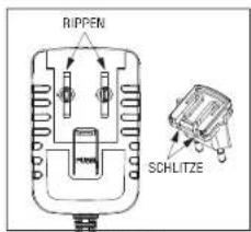 Andis RBC - ANSCHLIESSEN DER LADEGERATBASIS - 1