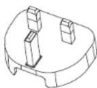 Andis RBC - ADATTATORE UNIVERSALE CA/CC - 3