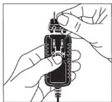 Andis RBC - Inserimento della spina di alimentazione: - 1