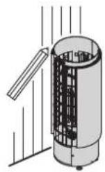 HARVIA Cilindro PC90E HPCS9U1H - Electric heater insulation resistance - 6