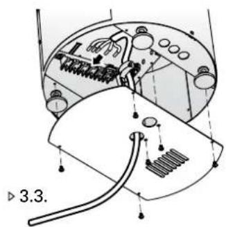 HARVIA Cilindro PC70HE HPCE700400H - 3.4.Instalace kamen - 1