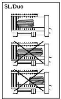 HARVIA Legend 300 Duo - Stapelung der Saunaofensteine: - 3