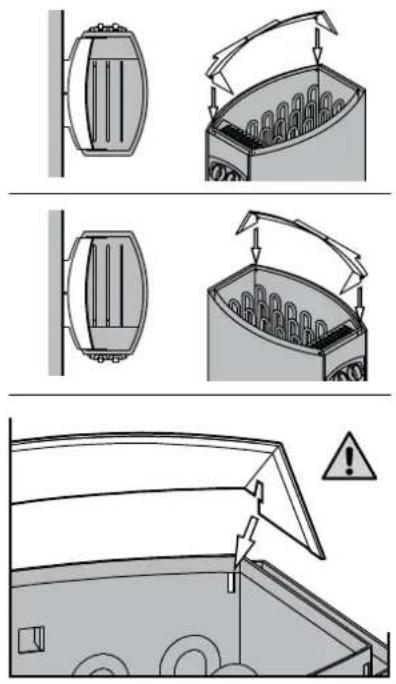 HARVIA Vega BC80E - Vor der Montage - 3