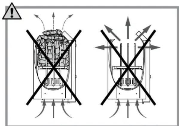 HARVIA Vega BC80E - Saunastenen opstapelen - 1
