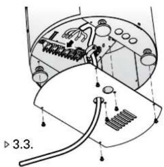 HARVIA Cilindro PC90H HPC900400H - 3.4.Instalace kamen - 1