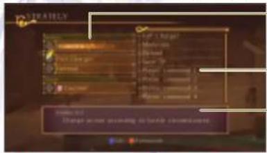 MICROSOFT Tales of Vesperia (Xbox 360) - MENU DE STRATEGIE - 1