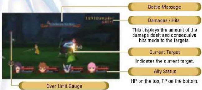MICROSOFT Tales of Vesperia (Xbox 360) - BATTLESCREEN - 1