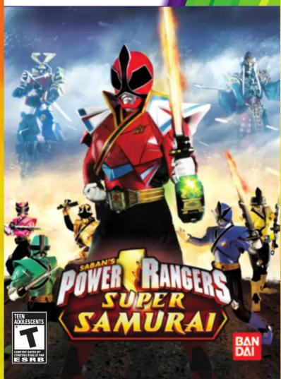 MICROSOFT Power Rangers Super Samurai (Xbox 360) - KINECT - 1