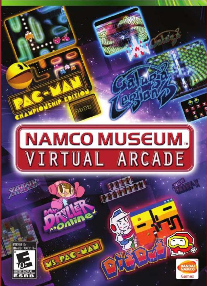 PAC-MAN CHAMPIONSHIP EDITION Columa Legions NAMCO MUSEUM™ VIRTUAL ARCADE M. DRILLER online MS. PAC-MAN RANDAI NAMCO Games