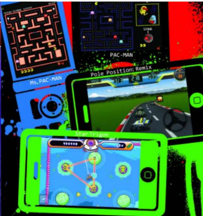 MASCAR FREIRE STOPPO PAC-MAN Ms. PAC-MAN Pole Position: Remix Star Trigon