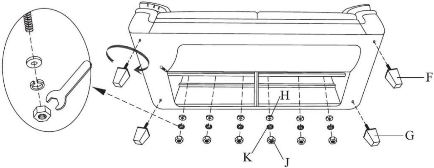 JYSK Brande (3 seat) - Warning to avoid scratches: - 25