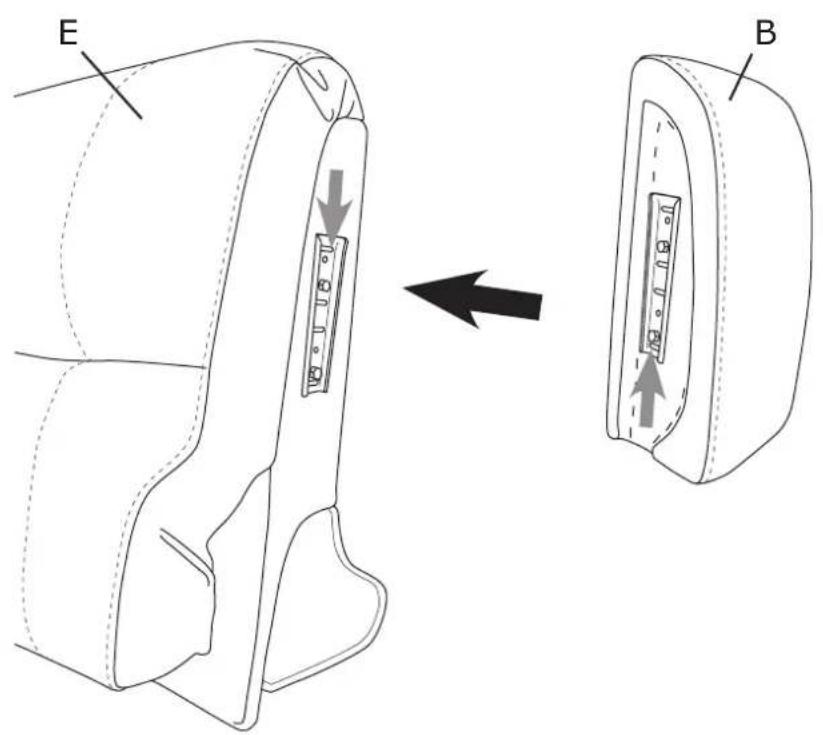 JYSK Batum (196x96x98) - Warning to avoid scratches: - 13