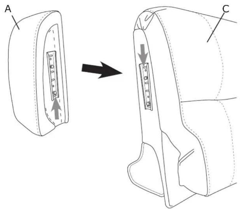 JYSK Batum (196x96x98) - Warning to avoid scratches: - 12