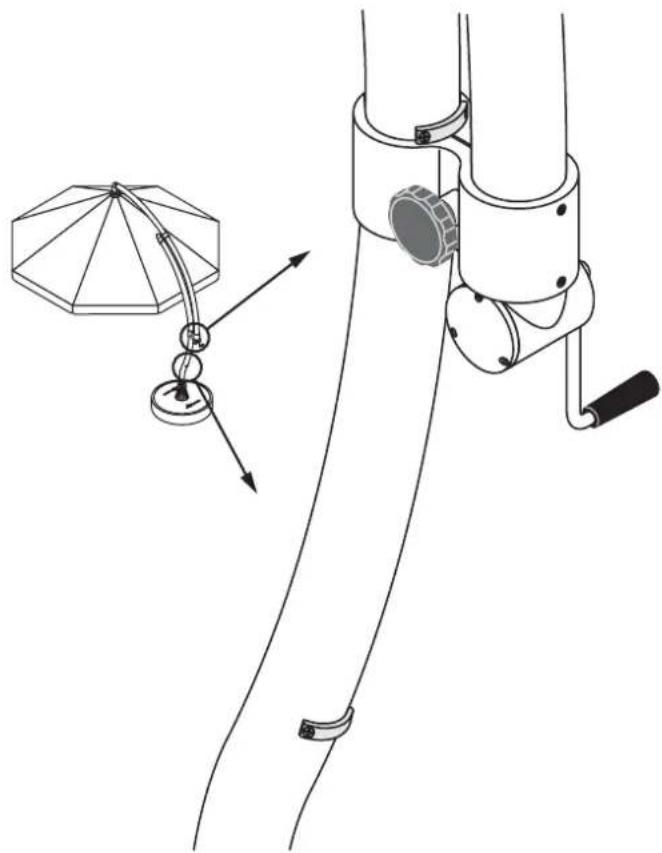 Sun Garden Easy Parasol - Gleitrohranschlag - 1