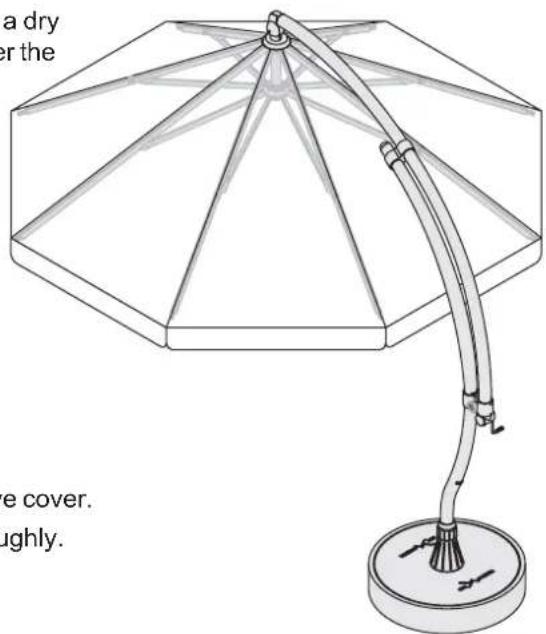 Sun Garden Easy Parasol - Note - 1