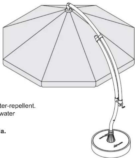 Sun Garden Easy Parasol - Canopy material - 1