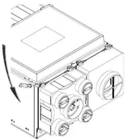 Soler & Palau VMC AKOR ST HR - Smontaggio delle facchie di estrazione dell'aria viziata, aria nuova e di insuflazione - 1