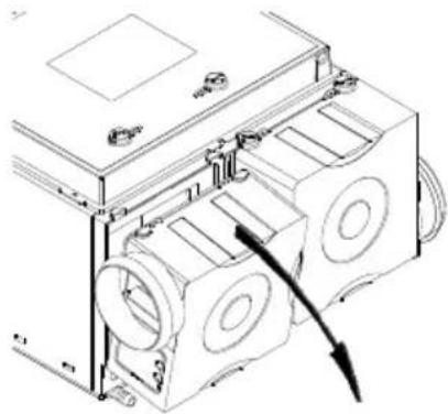 Soler & Palau VMC AKOR ST HR - Desmontaje de los grupos ventiladores - 2