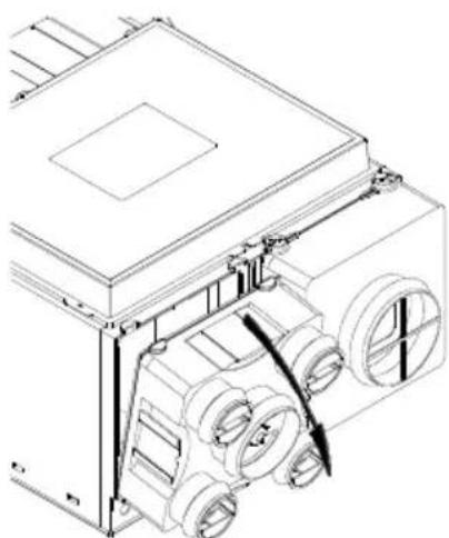 Soler & Palau VMC AKOR ST HR - Smontaggio delle facchie di estrazione dell'aria viziata, aria nuova e di insuflazione - 2