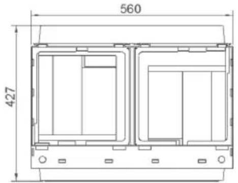 Soler & Palau VMC AKOR ST HR - Dimensions and weight - 5