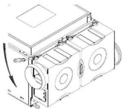 Soler & Palau VMC AKOR ST HR - Demontage des groupes ventilateurs - 1