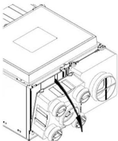 Soler & Palau VMC AKOR ST HR - Demontage des Faces d'extraction air vicié et air neuf et d'insufflation - 2