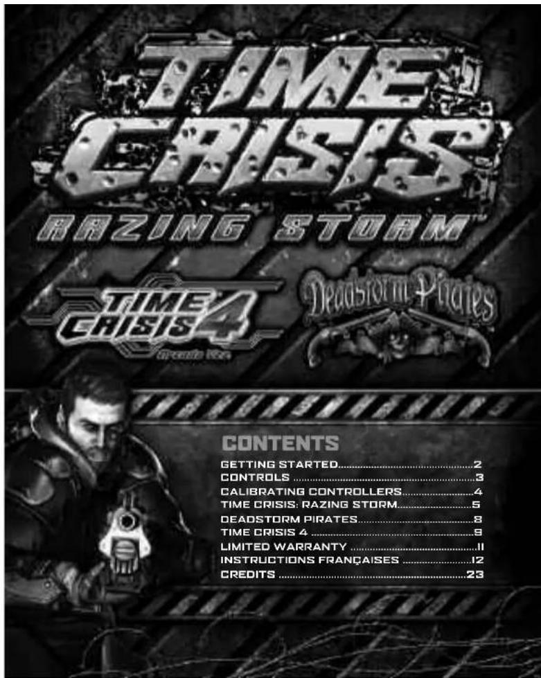 SONY Time Crisis Razing Storm (Playstation 3) - HANDLING YOUR PS3™ FORMAT DISC: - 1