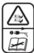 BLACK & DECKER LM2000 - Simbolos de avis - 3
