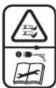 BLACK & DECKER LM2000 - Warning symbols - 3