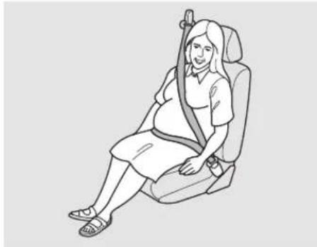 Honda Accord (2010) - Conseils pour les femmes enceintes - 1