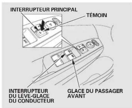 Honda Accord (2010) - Lève-glaces électriques - 1