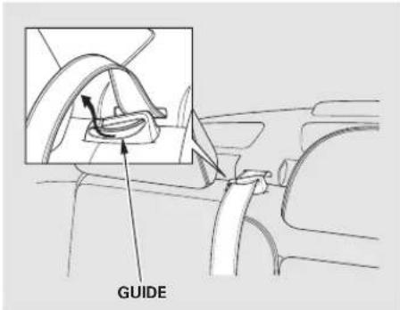 Honda Accord (2010) - Banquette arrête rabatable - 1