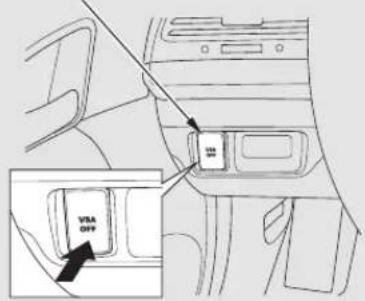 Honda Accord (2010) - Interrupteur du VSA OFF - 1
