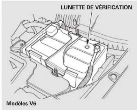 Honda Accord (2010) - Vérification de la batterie - 2