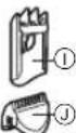 PANASONIC ERCA70 - Identificacao das peças - 3