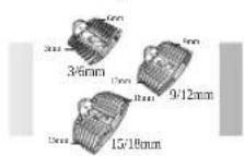 PANASONIC ERCA70 - 3/6 mm, 9/12 mm 15/18 mm aggregator - 1