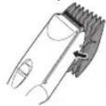 PANASONIC ERCA70 - Peines de 3/6 mm, 9/12 mm, 15/18 mm - 2