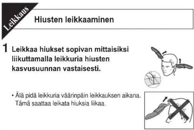 PANASONIC ERCA70 - Kamman kiinnittäminen - 4
