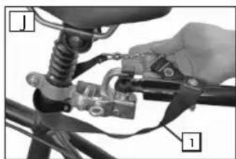 Prophete 2960 - VASTKOPPELEN VAN DE FIETSAANHANGER - 4