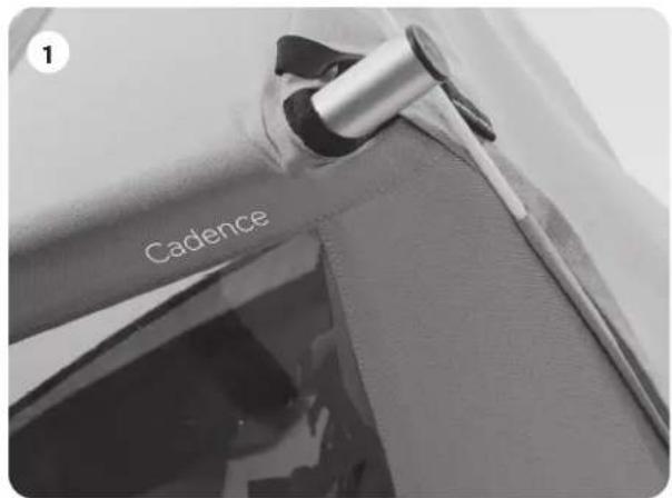 THULE Cadence - INSTALLER LE DRAPEAU DE SECURITE - 1