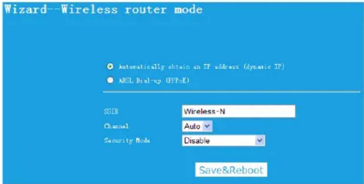 Envivo ENV1322 - Mode routeur : - 2