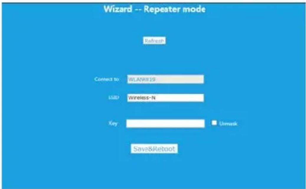 Envivo ENV1322 - Mode répéteur : - 2