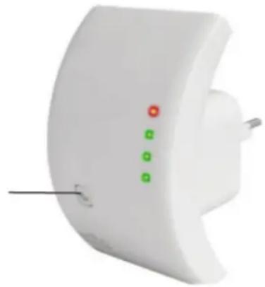 Digitus DN70181 - Configuration du repéteur Wi-Fi avec le bouton WPS - 1