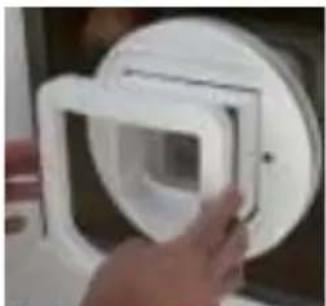 SureFlap Microchip - Instalación en puertas de cristal o enVentanas - 7