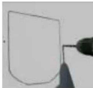 SureFlap Microchip - Montering i trædøre, plastdøre eller gipsvægge - 3